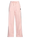 Msgm Woman Pants Light Pink Size M Cotton