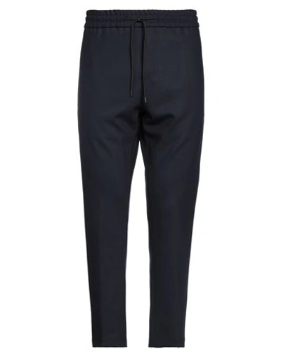 Dondup Man Pants Midnight Blue Size 32 Virgin Wool, Elastane