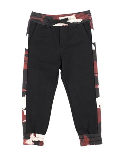 Dolce & Gabbana Babies'  Toddler Boy Pants Black Size 5 Cotton, Viscose, Polyester, Polyurethane
