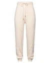 Peserico Woman Pants Beige Size 10 Virgin Wool, Silk, Viscose, Cashmere, Polyester