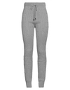 Peserico Woman Pants Grey Size 6 Virgin Wool, Silk, Viscose, Cashmere, Polyester In Grey