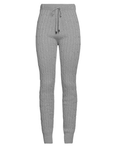 Peserico Woman Pants Grey Size 6 Virgin Wool, Silk, Viscose, Cashmere, Polyester