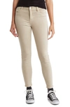 Liverpool Los Angeles Piper Hugger Ankle Skinny Jeans In Monterey Sand