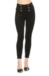 Alexia Admor Feyja Faux Suede Leggings In Black