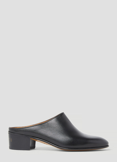 Gucci Heel Mules In Black