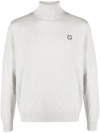 MAISON KITSUNÉ ROLL-NECK LONG-SLEEVE WOOL JUMPER