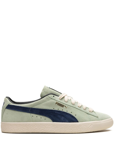Puma Suede Vtg Low-top Trainers In Green