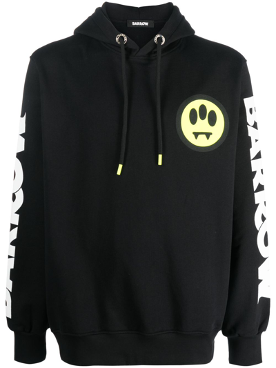 BARROW LOGO-PRINT COTTON HOODIE