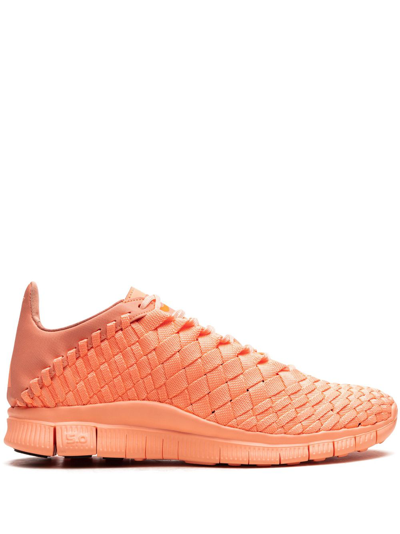 Nike Free Inneva Woven Tech Sp Sneakers In Orange