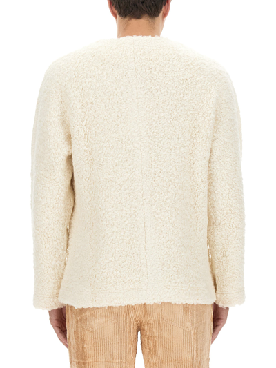 Séfr V-neck Jumper In White