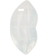 STELLA MCCARTNEY White Glitter Lips iPhone Case,620004536842937452