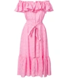 LISA MARIE FERNANDEZ Pink 'Mira' Button Down Dress,857773280091331939