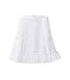 VITA KIN White Croatia Embroidered Skirt,449308537346776810