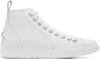 JIMMY CHOO White Star Colt High-Top Sneakers