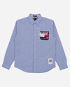 ARIES TOMMY X ARIES REMADE: OVERPRINTED POCKET SHIRT
