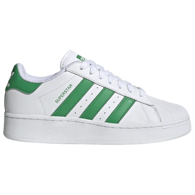 Adidas Originals Mens  Superstar Xlg In White/green/white