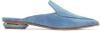 Nicholas Kirkwood Blue Suede Beya Slip-on Loafers