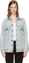 ALEXANDER WANG ALEXANDER WANG BLUE DENIM DAZE JACKET