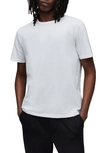 Allsaints Curtis Cotton T-shirt In Optic White