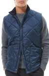 Barbour Liddesdale Quilted Vest In Navy