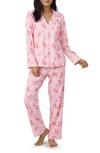 Bedhead Pajamas Print Organic Cotton Jersey Pajamas In Pampered Poodles
