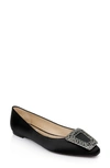 Badgley Mischka Emerie Flat In Black