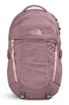 The North Face Recon Backpack In Fawn Grey/ Pink Moss