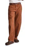 Madewell Cotton Twill Chino Pants In Clifftop Brown