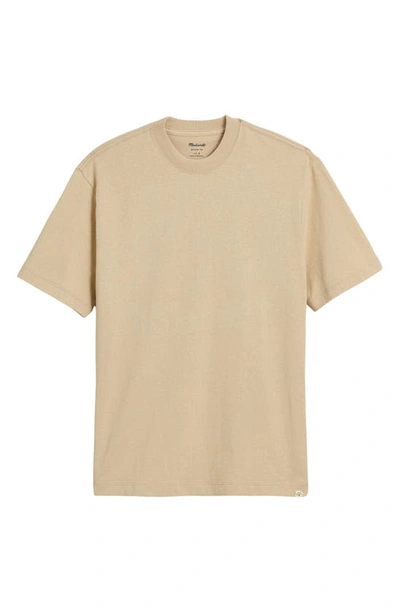 Madewell Relaxed Cotton T-shirt In Light Sand