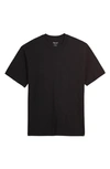 Madewell Garment-dyed Allday Crewneck Tee In Black