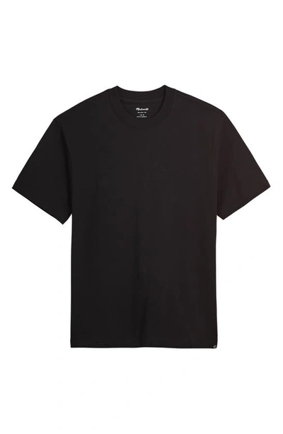 Madewell Relaxed Cotton T-shirt In True Black