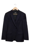 Hugo Boss Huge Slim Fit Suit Jacket In Dark Blue