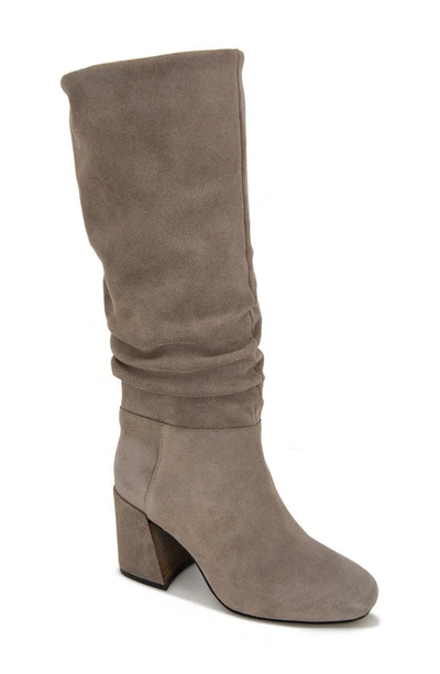 Gentle Souls By Kenneth Cole Iman Slouch Boot In Mineral Suede