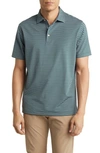 Peter Millar Drum Performance Jersey Polo In Balsam