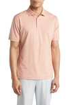 Peter Millar Drum Performance Jersey Polo In Sea Star