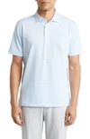 Peter Millar Drum Performance Jersey Polo In White