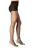 Stems Stretch Control Sheer Pantyhose In Black