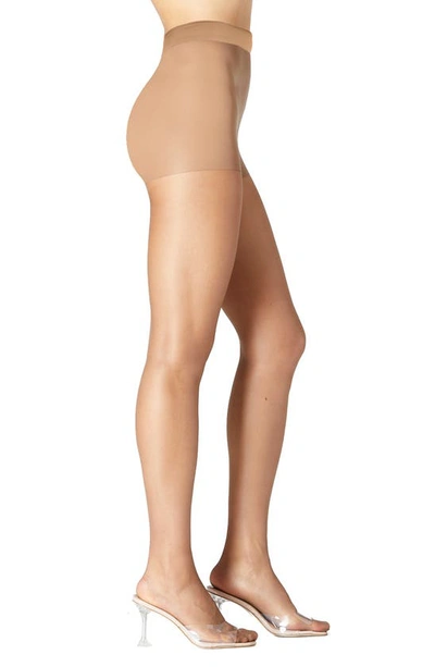 Stems Stretch Control Sheer Pantyhose In Flawless Beige