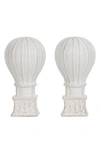 Juliska L'amour Toujours Hot Air Balloon Salt And Pepper Set/2 In Whitewash