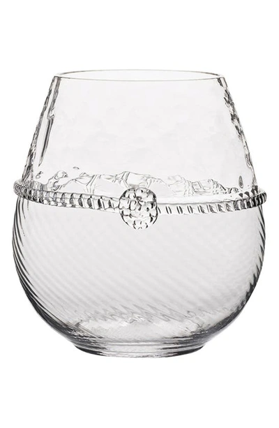Juliska Graham Stemless Wine Glass In Clear