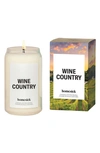 Homesick Wine Country Candle In White