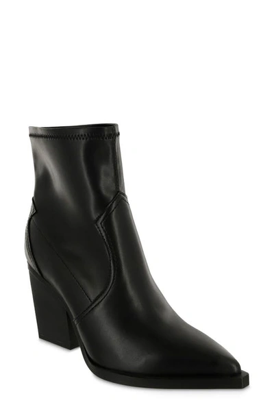 Mia Rachell Block Heel Bootie In Black