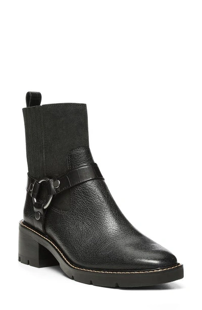 Donald Pliner Harness Bootie In Black