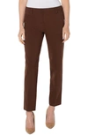 Liverpool Los Angeles Kelsey Knit Trousers In Brownstone