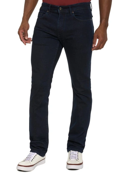 Robert Graham Dayne Relaxed Fit Straight Leg Jeans In Dark Indigo