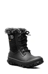 Bogs Arcata Dash Insulated Waterproof Snow Boot In Black
