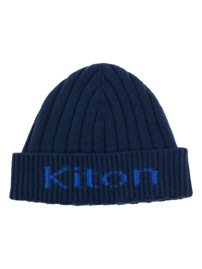 Kiton Hat In Blue