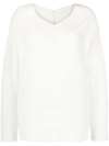 Forte Forte Open-knit Mohair-blend Jumper In Neutrals