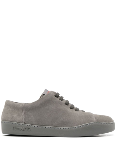 Camper Peu Touring Low-top Suede Trainers In Grey