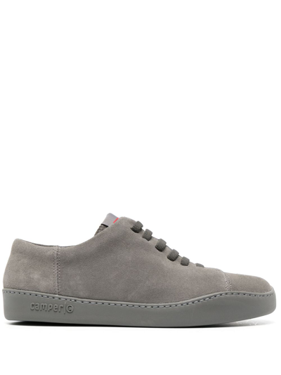 Camper Peu Touring Low-top Suede Sneakers In Grey